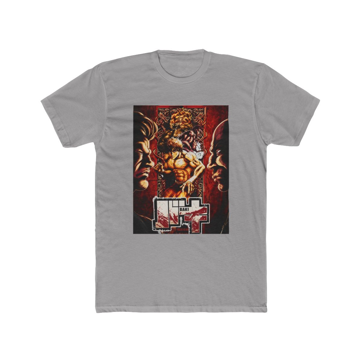 Baki T Shirt - Key Art Battle Ready Character Image - Official t-shirts merchandise