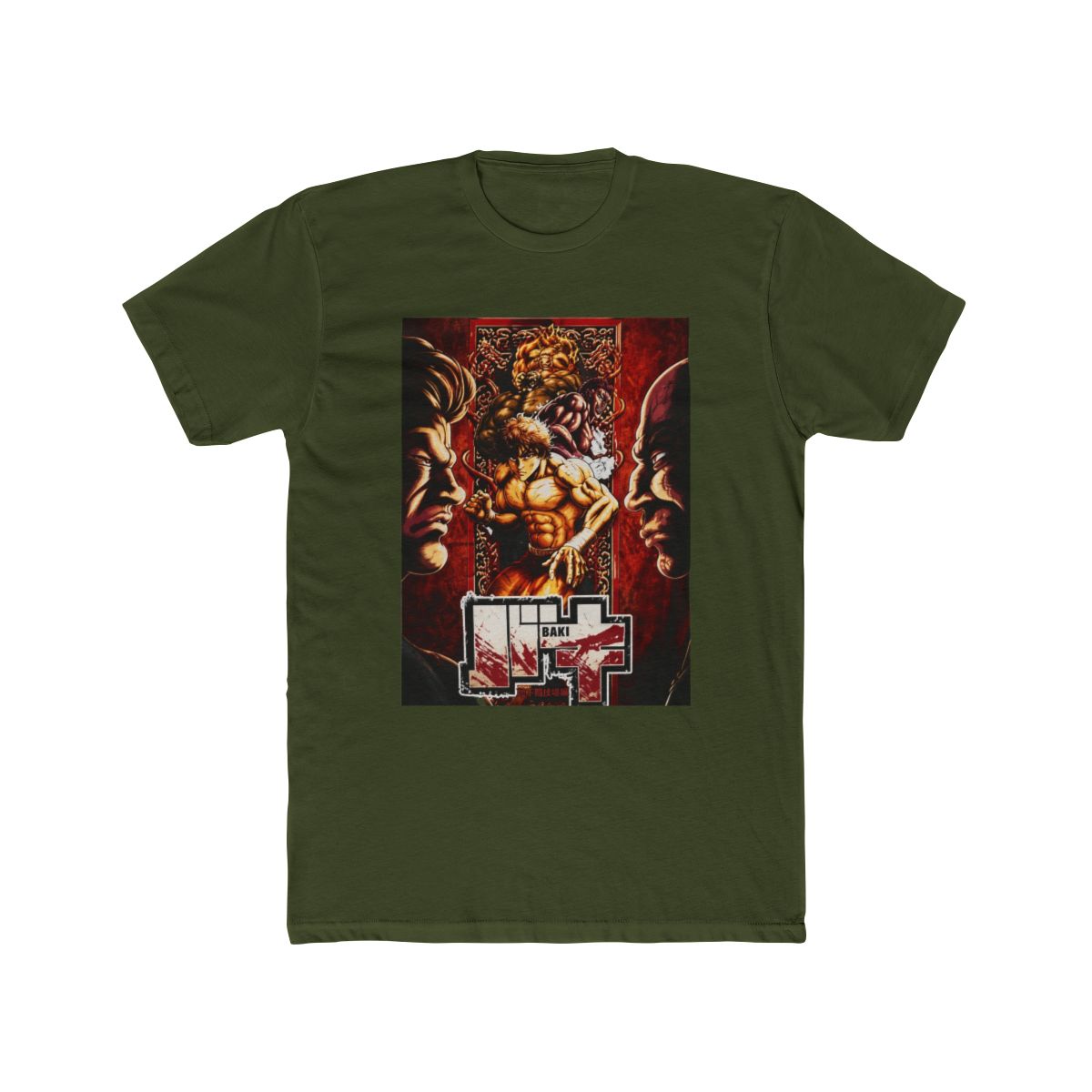 Baki T Shirt - Key Art Battle Ready Character Image - alternate angle 4, merchandise