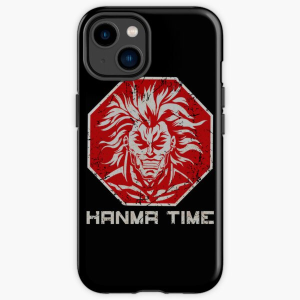 Baki Stop Hanma Time iPhone Tough Case RB2706 product Offical baki Merch