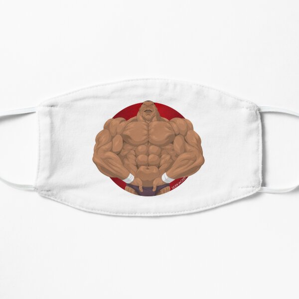 The Unchained - Baki Flat Mask RB2706 product Offical baki Merch